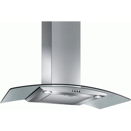 Вытяжка JET AIR TORY P 90 INX (прозрачное стекло) - фото 