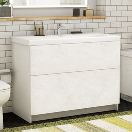 Тумба напольная с раковиной Art&Max AM-Verona-Push-1000-2C-PIA-Ven 100 см, венециано - фото 