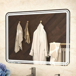 Зеркало Art&Max Tito Led 100 см AM-Tit-1000-800-DS-F - фото 