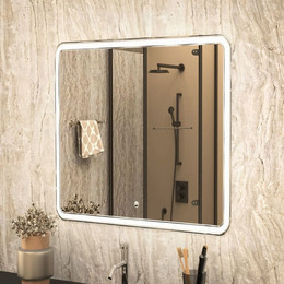Зеркало Art&Max Vita Led 80 см AM-Vit-800-800-DS-F - фото 