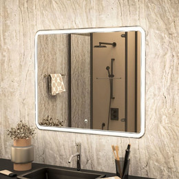 Зеркало Art&Max Vita Led 90 см AM-Vit-900-800-DS-F - фото 