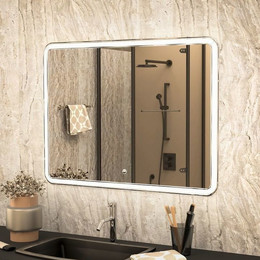 Зеркало Art&Max Vita Led 100 см AM-Vit-1000-800-DS-F - фото 