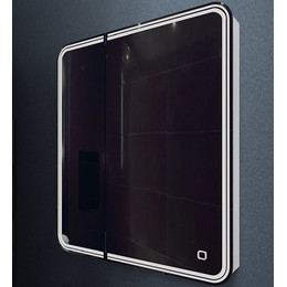 Зеркало-шкаф Art&Max Verona Led 80 см AM-Ver-800-800-2D-R-DS-F - фото 