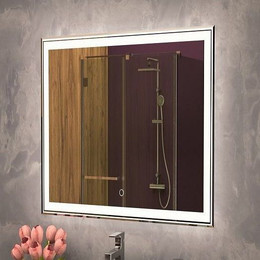 Зеркало Art&Max Zoe Led 80 см AM-Zoe-800-800-DS-F - фото 