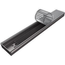 Внутрипольный конвектор KZTO Бриз нерж 2000х200х80 мм - фото 