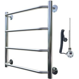 Полотенцесушитель электрический Тругор Браво ТЭН1 ЛЦ4 П4 500х600 мм (возможность скрытого подключения) 00-00018381 - фото 