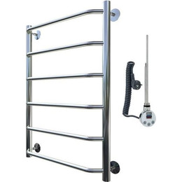 Полотенцесушитель электрический Тругор Браво ТЭН1 ЛЦ4 П6 500х800 мм (возможность скрытого подключения) 00-00018384 - фото 