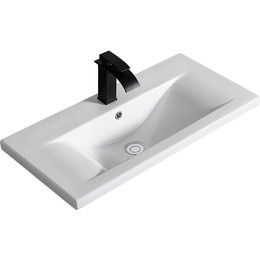 Раковина врезная на столешницу CeramaLux N 80 см 9393-80 - фото 