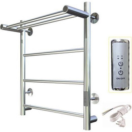 Полотенцесушитель электрический Тругор Аспект Пэк сп 1 с полкой П4 500х600 мм (возможность скрытого подключения) 00-00033488 - фото 