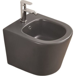 Биде подвесное CeramaLux 5330MDH, серый - фото 