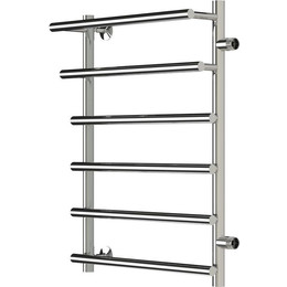 Полотенцесушитель водяной Тругор Дебют ПМ1 с боковым подводом П6 500х800 мм R (межосевое 500 мм) 00-00018849 - фото 