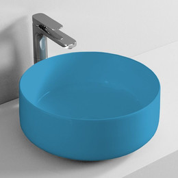 Раковина-чаша ArtCeram Cognac 42 см COL001 38 00, blu avio - фото 