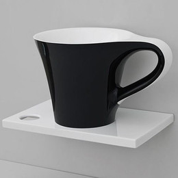 Раковина-чаша ArtCeram Cup 69 см OSL005 01 50 bi/nero - фото 