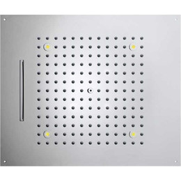 Верхний душ Bossini Dream 2 Sprays RGB Cromotherapy 570x470 мм H38905.030 - фото 