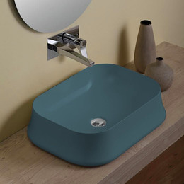 Раковина-чаша Simas Sharp 60 см SH08 navy matt - фото 