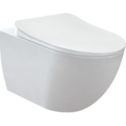 Унитаз подвесной безободковый Creavit Free FE322.00100 - фото 