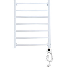Полотенцесушитель электрический Domoterm Калипсо БЕЛ П7 500х700 мм ER, белый - фото 