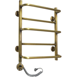 Полотенцесушитель электрический Domoterm Орфей АБР П5 500х700 мм EL, цвет античная бронза - фото 