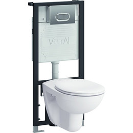 Инсталляция с подвесным унитазом Vitra Normus 9773B003-7202 - фото 
