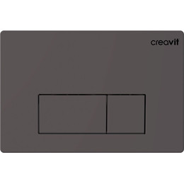 Кнопка смыва Creavit Arc GP8002.04, антрацит матовый - фото 