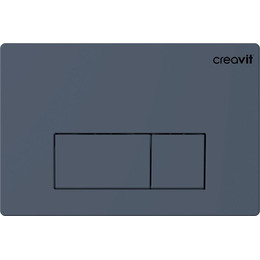 Кнопка смыва Creavit Arc GP8002.05, базальт матовый - фото 