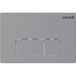 Кнопка смыва Creavit Arc GP8003.00, хром матовый - фото 