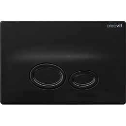 Кнопка смыва Creavit Drop GP2002.02, черный глянец - фото 