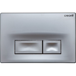Кнопка смыва Creavit Ore GP3003.00, хром матовый - фото 