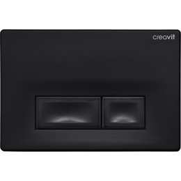 Кнопка смыва Creavit Ore GP3002.01, черный матовый - фото 