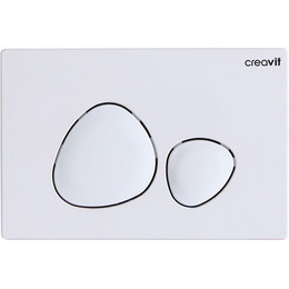 Кнопка смыва Creavit Spa GP7001.00, белый - фото 
