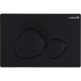 Кнопка смыва Creavit Spa GP7002.02, черный глянец - фото 