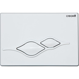 Кнопка смыва Creavit Ufo GP1001.00, белый - фото 
