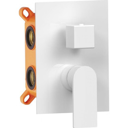 Смеситель для ванны AQG Alpha 01ALP351BL, белый матовый - фото 