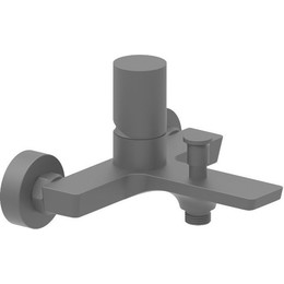 Смеситель для ванны AQG Tube 01TUB400NG, черный матовый - фото 