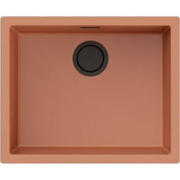 Кухонная мойка Omoikiri Yamakawa 55-U/I CN 4997033, красно-оранжевый, Цвет производителя: красно-оранжевый - фото 