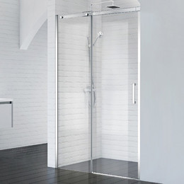 Душевая дверь BelBagno 110 см ACQUA-BF-1-110-C-Cr (стекло 8 мм) хром/прозрачное - фото 