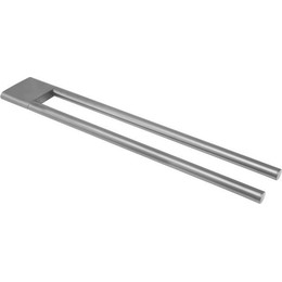 Полотенцедержатель Keuco Edition 11 11518130000, цвет хром чёрный - фото 