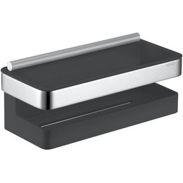 Полка Keuco Moll 12759010001, цвет хром/антрацит - фото 