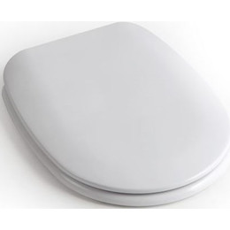 Сиденье с крышкой для унитаза White Ceramic Basic микролифт WC00S01SL - фото 