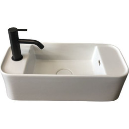 Раковина-чаша White Ceramic Geo Mini 50 см W7107F01 - фото 