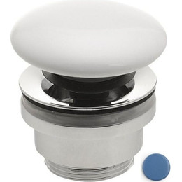 Донный клапан White Ceramic MEW0609BD, синий матовый - фото 