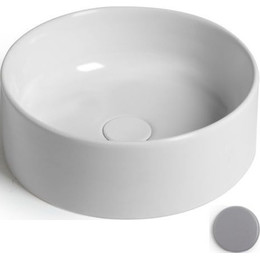 Раковина-чаша White Ceramic Slim 40 см W0147FM, серый матовый - фото 