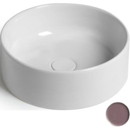 Раковина-чаша White Ceramic Slim 40 см W0147PL, сливовый матовый - фото 