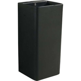Раковина напольная SantiLine 42 см SL-4005MB, черный матовый - фото 