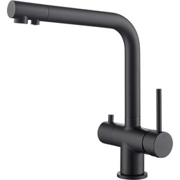 Смеситель для кухни Timo Saona 2396/03F, черный матовый - фото 