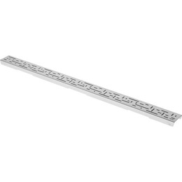 Решетка TECEdrainline "lines" для трапа 90 см 600921, нержавеющая сталь, хром матовый - фото 