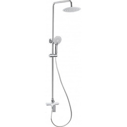 Душевая стойка Aquanet Arctic R AF520-71-R-CW 243324, хром/белый - фото 