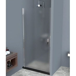 Душевая дверь BelBagno 90 см UNO-B-1-90-P-Cr, хром/матовое - фото 