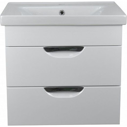 Тумба подвесная с раковиной Стиль Соло 70/2 см - фото 