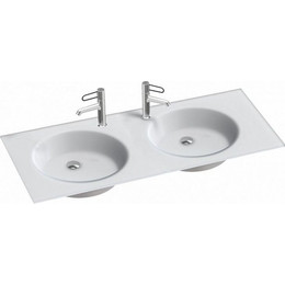 Раковина врезная на столешницу Jacob Delafon Odeon Rive Gauche 120 см EB2565-DE1, белый матовый - фото 